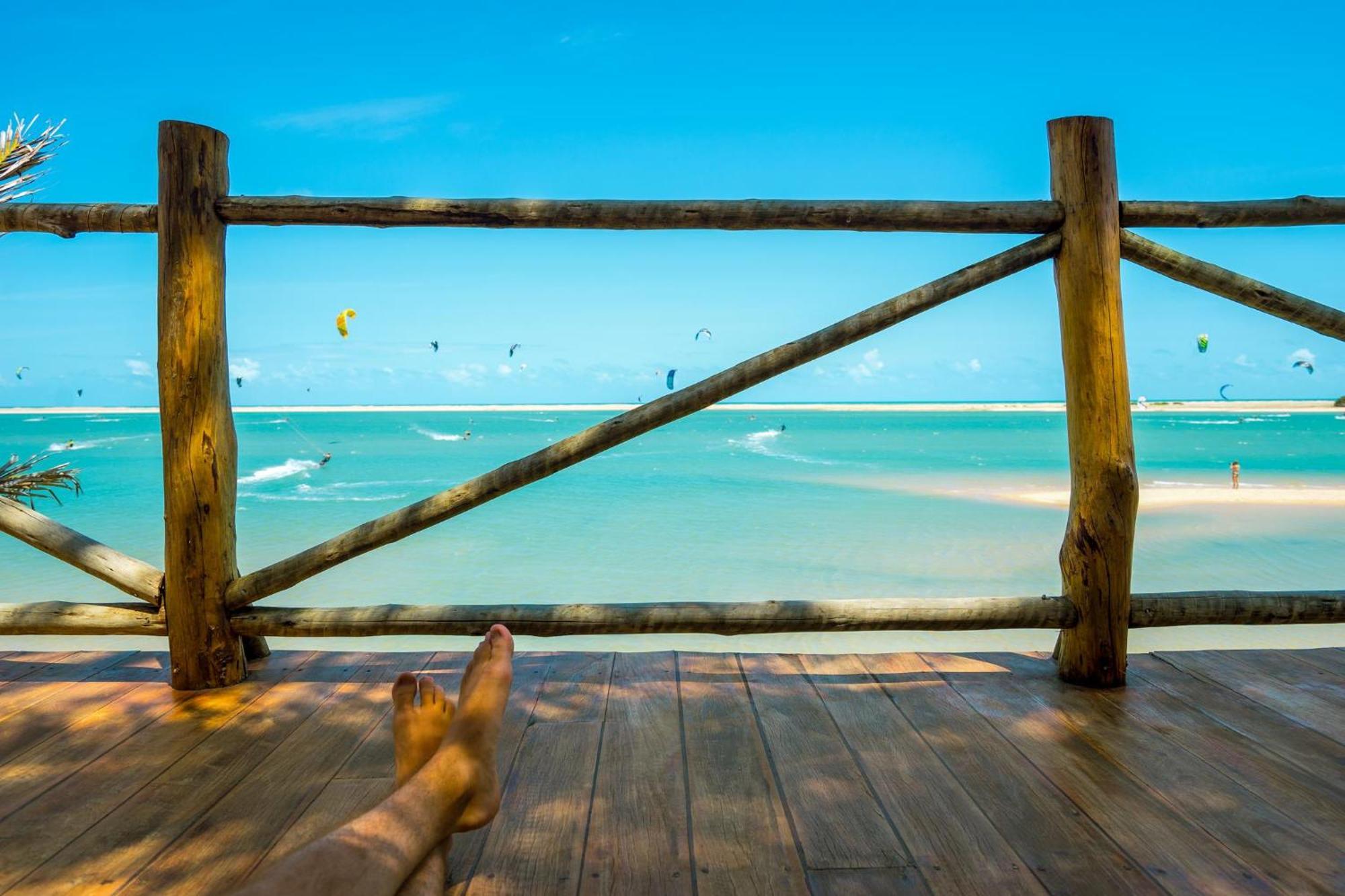 7 Beaufort - Kitesurf Pousada Itarema Bagian luar foto