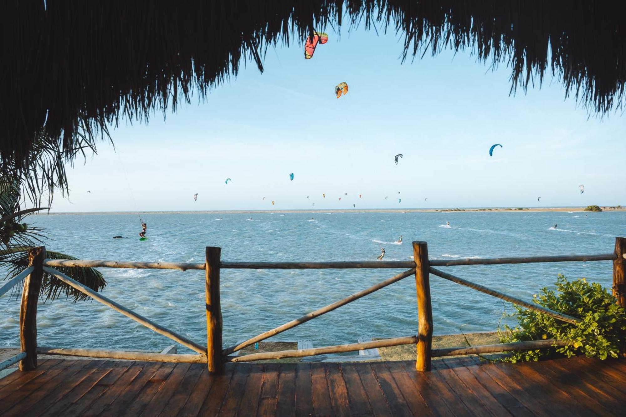 7 Beaufort - Kitesurf Pousada Itarema Bagian luar foto