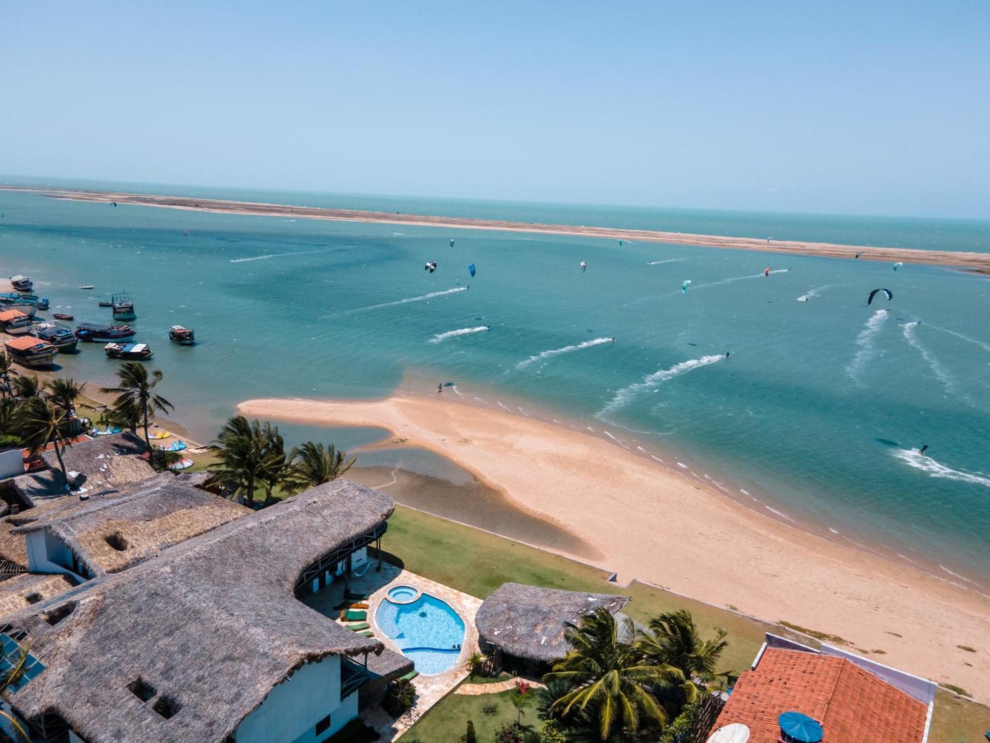 7 Beaufort - Kitesurf Pousada Itarema Bagian luar foto